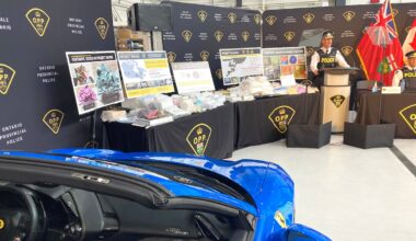 Ontario Provincial Police announce largest fentanyl seizure in force’s history