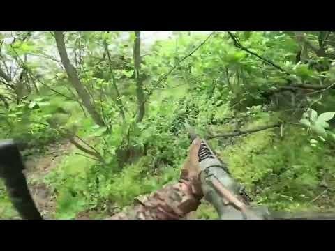 Very close-range ambush by Ukrainian soldiers on Russian troop