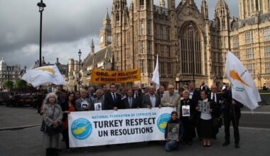 cover UK Cypriots urge MPs to back reunification push