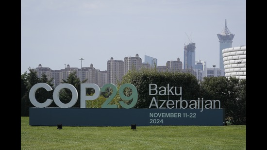 The shadow of failed climate finance talks at COP29, Baku, also shroud these meetings. (AP)