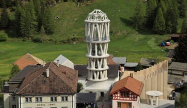 World’s Tallest 3D-Printed Tower Blends Art, Architecture, and Innovation in Switzerland