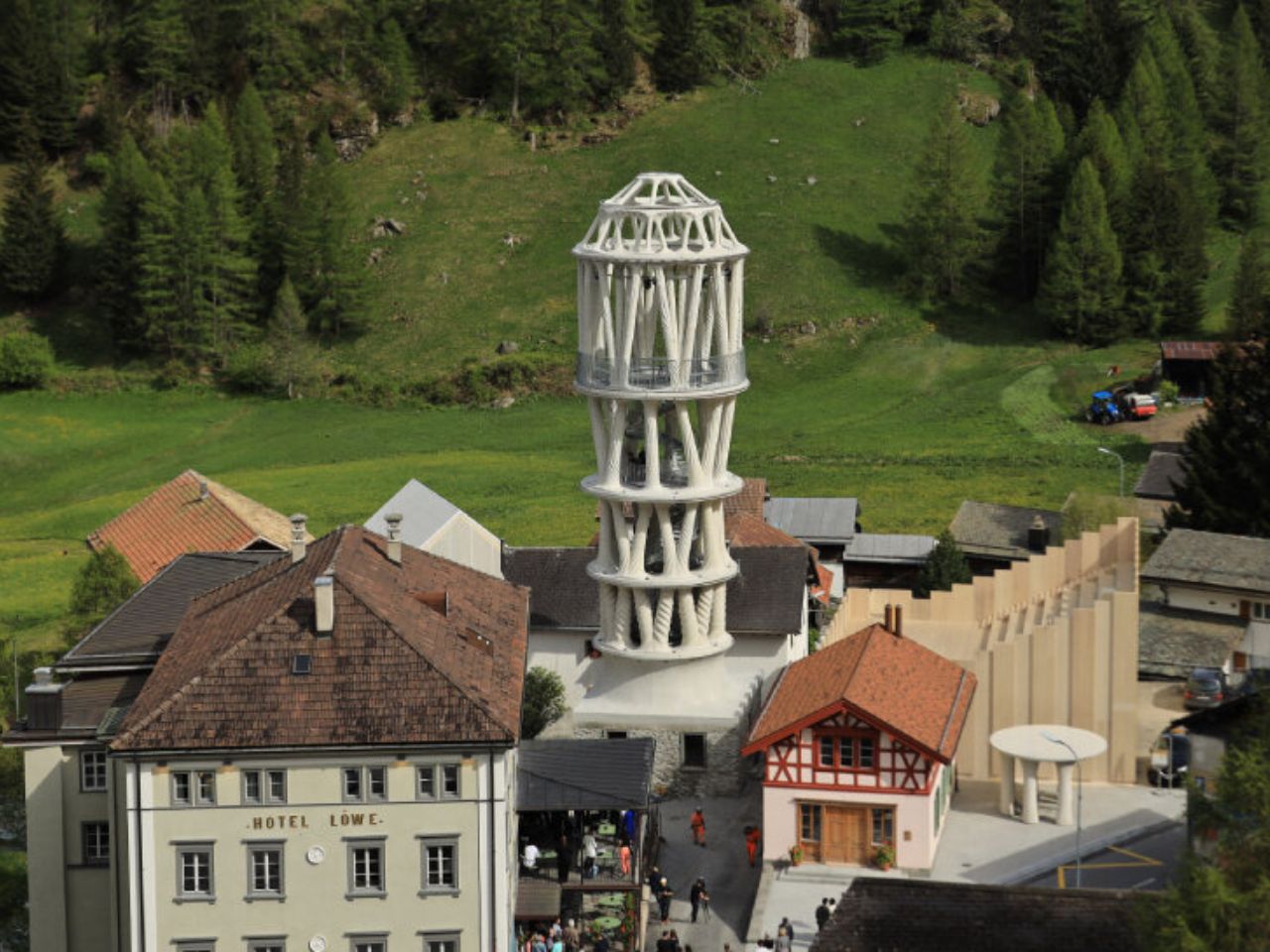 World’s Tallest 3D-Printed Tower Blends Art, Architecture, and Innovation in Switzerland