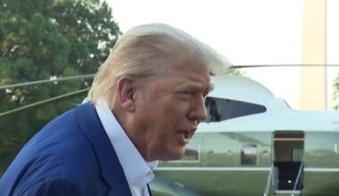 Wutausbruch vor Abflug: "Fuck": Frustrierter Trump flucht über Israel und Iran