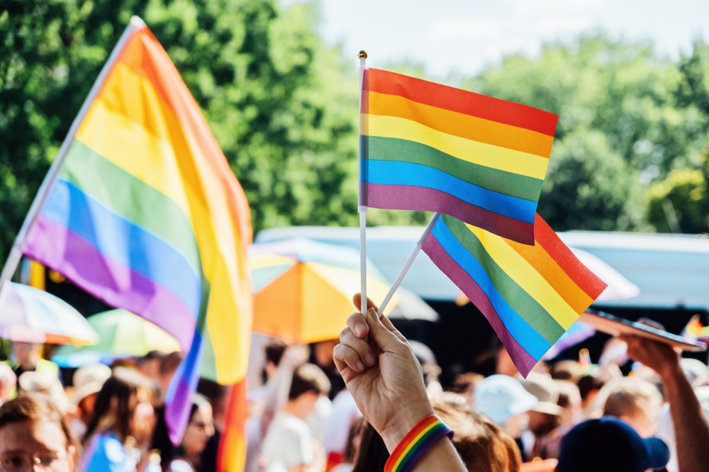 Rainbow flags - © Shutterstock-Iryna Imago