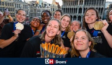 Le retour triomphal des Belgian Cats à Bruxelles: "Chers fans, vous n'imaginez pas à quel point vous êtes importants pour nous"