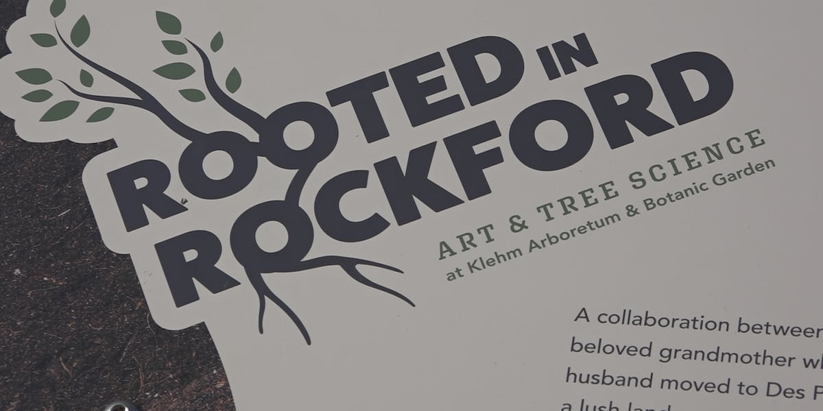 New outdoor exhibit at Klehm Arboretum combines science and art