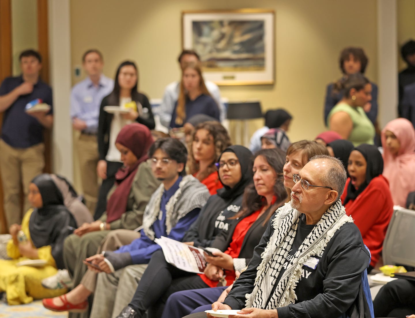 Muslims told Massachusetts lawmakers stories of Islamophobia during a day of lobbying at the State House yesterday.