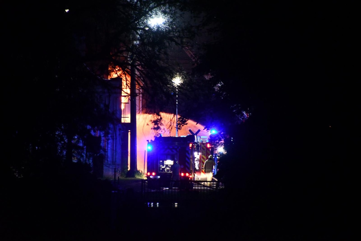 Incendie au sein de l'usine Luyten à Marches-les-Dames (Namur)
