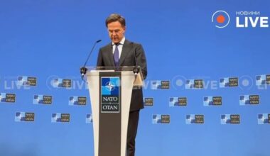 NATO will provide an additional €20 billion in military aid to Ukraine, announced Secretary General Mark Rutte. He said allies have agreed on targets for air defense, fighter jets, tanks, personnel, and more — requiring significantly increased investment.