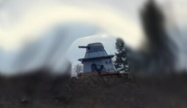 Russia Deploys Naval Guns as Fixed Firing Points