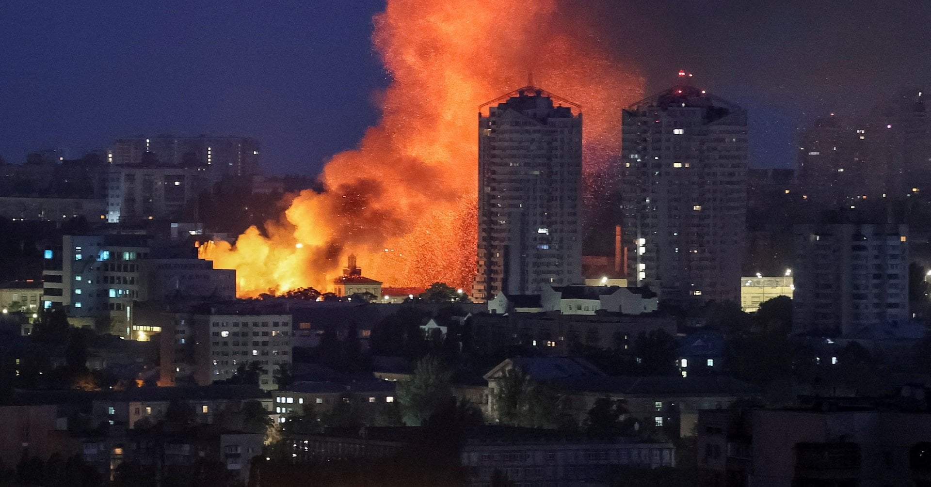 Trump: "They gave Putin a reason to go in and bomb the hell out of them last night".