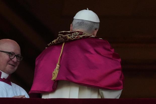 Newly elected Pope Leo XIV