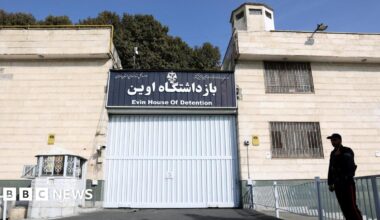 Israel says it struck Tehran's Evin prison and Fordo access routes