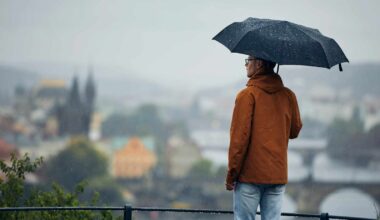 Highs Near 30°C, Storms Expected