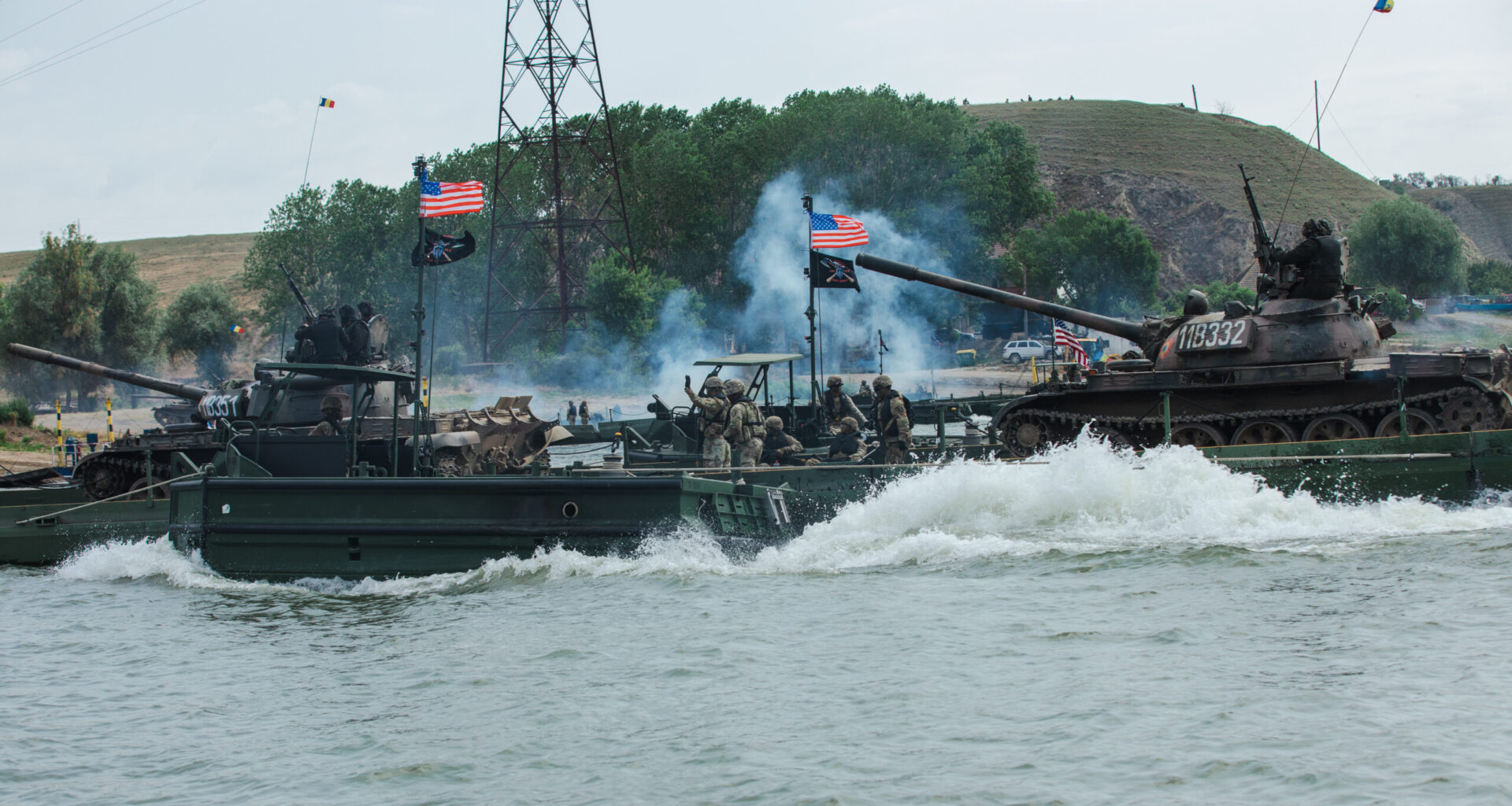 U.S. Army and Romanian Land Forces strengthen NATO Interoperability During DEFENDER25/Saber Guardian Joint River Crossing
