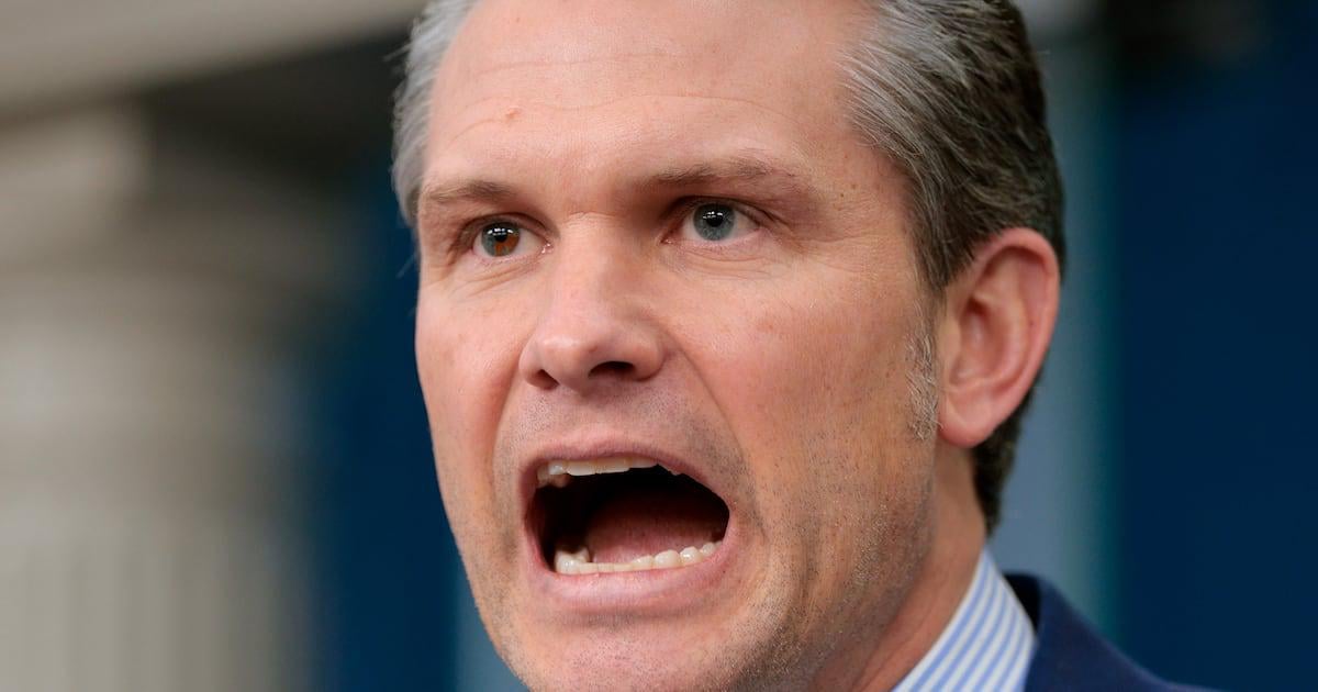 MAGA Takes Victory Lap After Hegseth Manages Not to Leak Plans to Bomb Iran