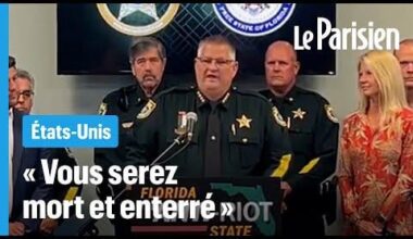 < Nous vous tuerons > : la sidérante sortie d'un shérif de Floride contre les manifestants
