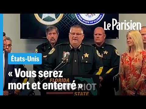 < Nous vous tuerons > : la sidérante sortie d'un shérif de Floride contre les manifestants