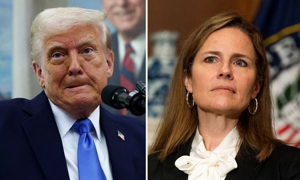 ‘He’s Been Pissed About Her For a While’: Trump Reportedly Seething at Amy Coney Barrett for Ruling Against Him