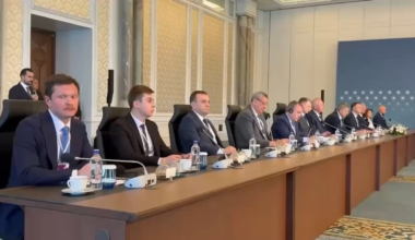 Russian delegation looking depressed and unenthusiastic today during the peace talks in Istanbul. Most likely a direct result of the colossal Ukrainian strikes against russian airfields on June 1st