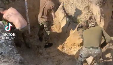 The unsung heroes of the AFU: The soldiers of the support forces who build the fortifications.