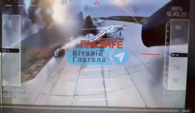 Ukrainian drone shows strikes on TU-95 bombers