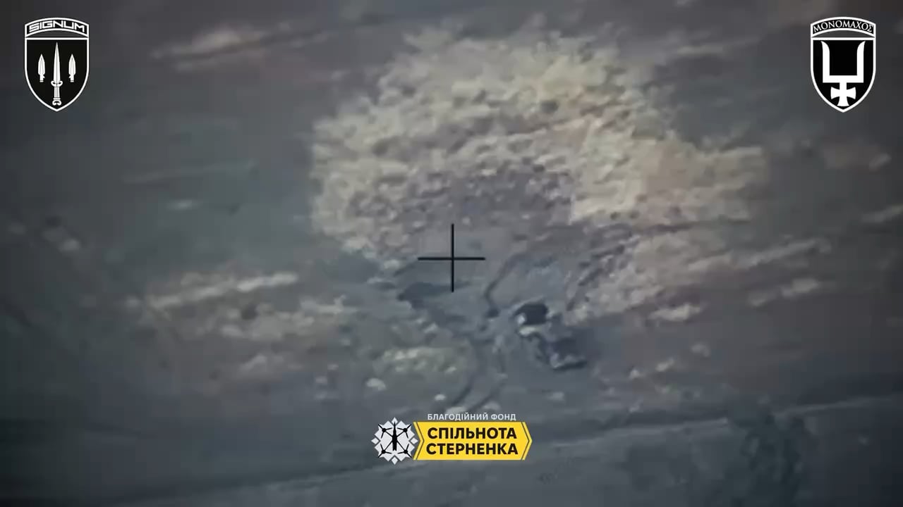 Russian multiple rocket launcher GRAD destroyed by fiberglass FVP