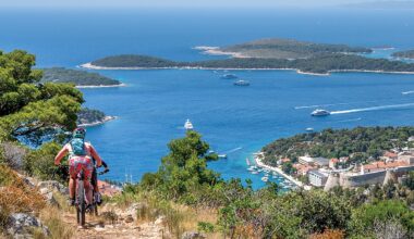 Mountain Biking Croatia’s Dalmatian Islands: Spiders, Sea Views, and Trails by Yacht