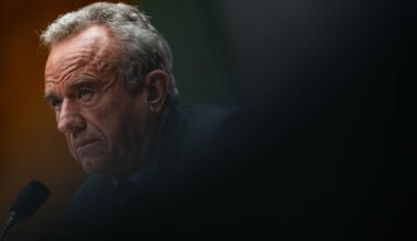 Robert F. Kennedy Jr., the US secretary of Health and Human Services.