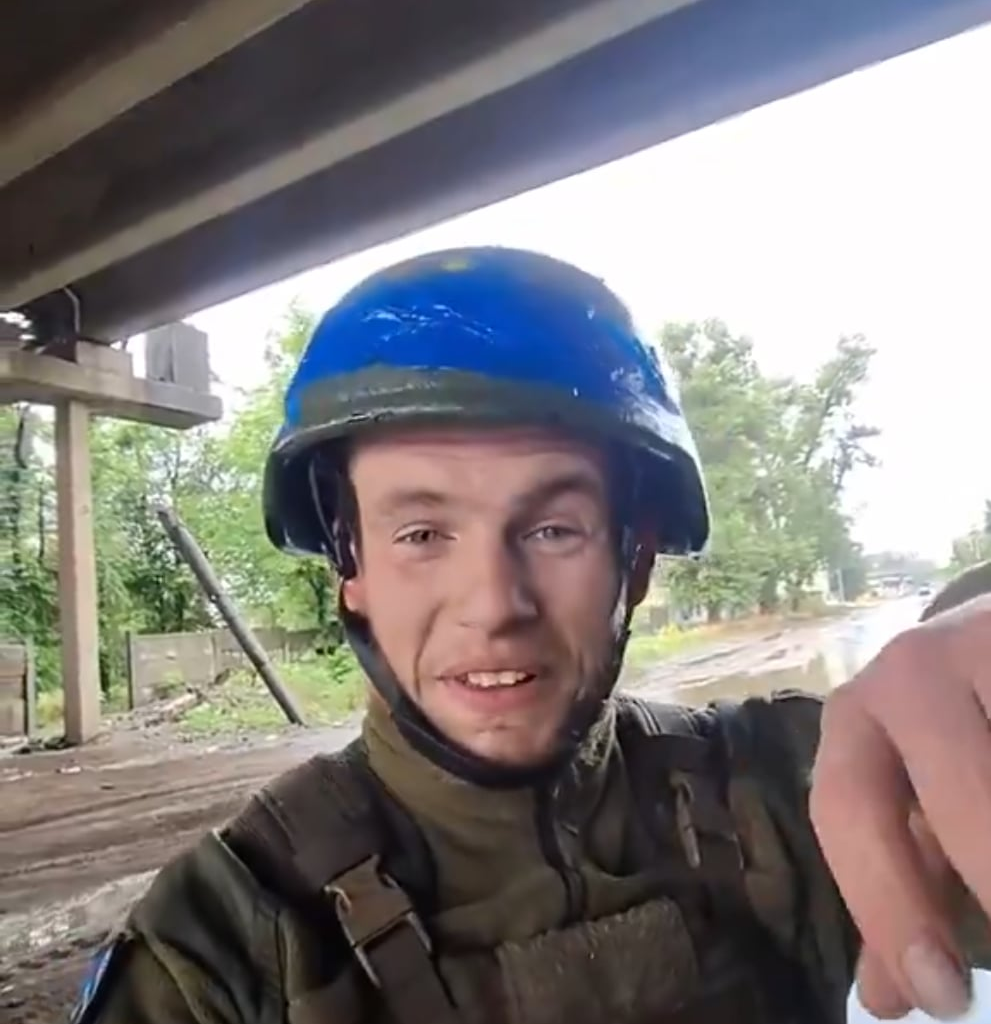 Ukrainian soldiers of the 93rd Separate Mechanized Brigade "Kholodny Yar" successfully returned from a combat mission without losses (enemy FPV drones were constantly hunting them on the way). June 2025
