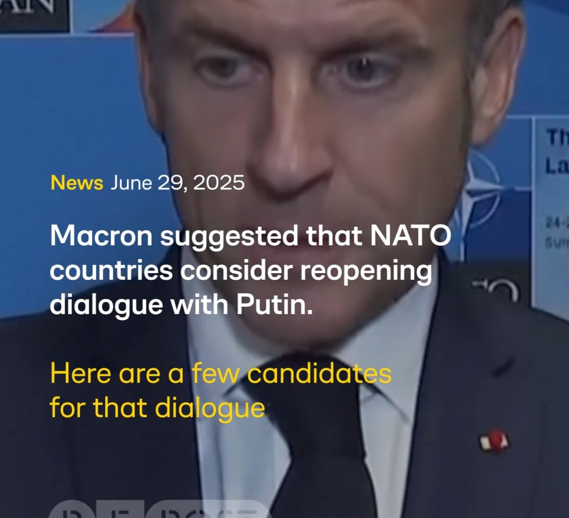 Who should be the one to hold dialogue with Putin?
