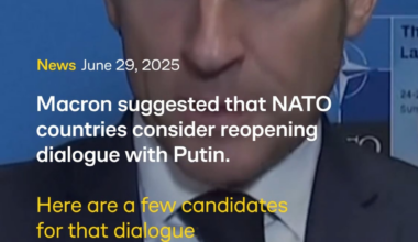 Who should be the one to hold dialogue with Putin?