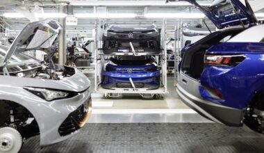 Véhicules électriques production