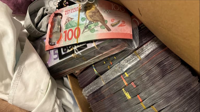 A "significant amount" of cash was seized during the investigation.  