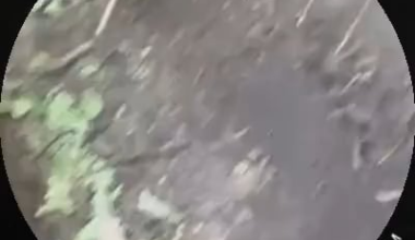 Russian soldier exploded on his own planted mines while shooting a video near Sumy region.
