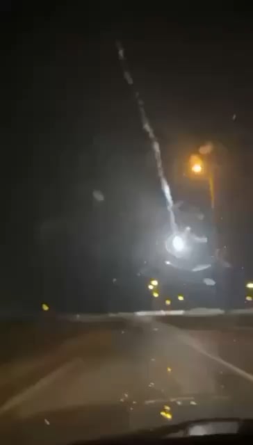 debris fall onto ground in Qatar