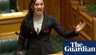 New Zealand MPs who performed haka in parliament given record suspensions