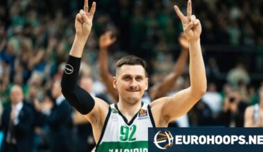 Zalgiris connects late to beat Rytas and win the Lithuanian League