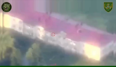 A Ukrainian plane carried out an airstrike on a building for storing expensive electronics (electronic warfare, electronic warfare and other equipment) with Russian soldiers. June 2025.