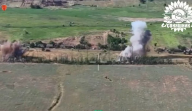 Ukrainian MiG-29 dropped GBU-62 bombs on Russian command post and infantry dugouts in the Zaporizhzhia direction. 27.06.2025