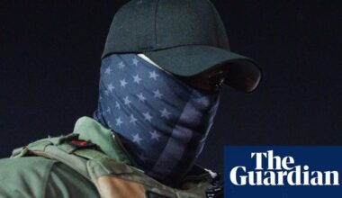 The alarming rise of US officers hiding behind masks: ‘A police state’
