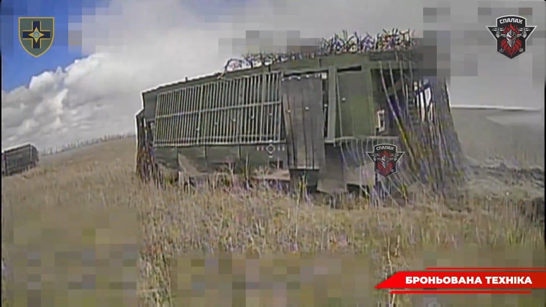 Ukrainian fiber optic drones of the Rubak 28 of the 28th Mechanized Brigade hit Russian assault sheds on the move. Toretsk direction. [Published 12.06.2025]