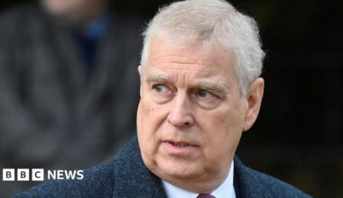 Prince Andrew, who is under pressure over staying in Royal Lodge in Windsor