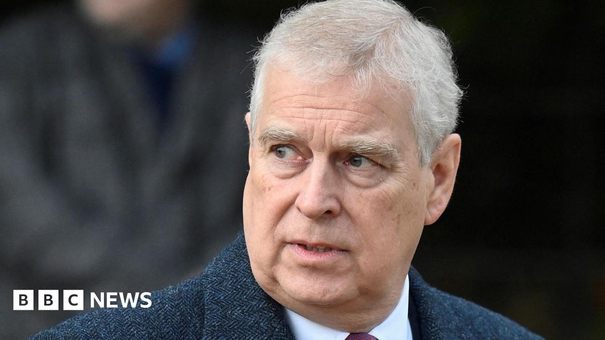 Prince Andrew, who is under pressure over staying in Royal Lodge in Windsor