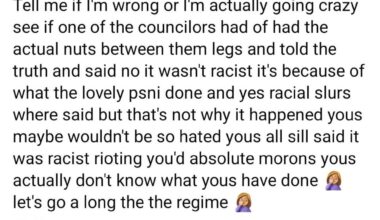 Riot Ma updates - denies and then admits racism in same post.