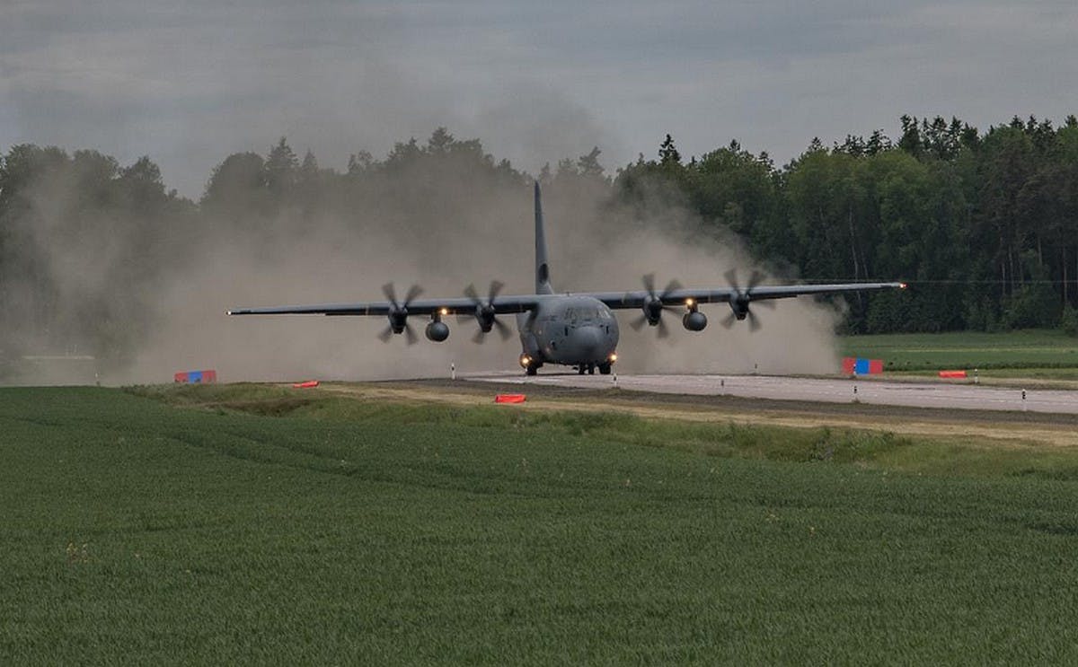 NATO forces test ACE in Nordic highway landing drills