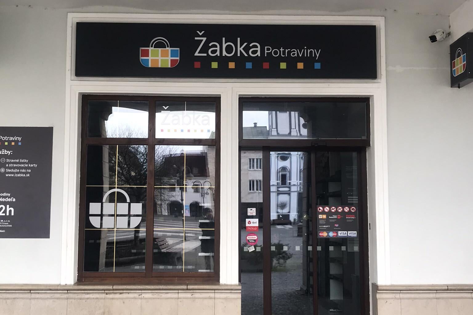 Knock-off Żabka in Slovakia