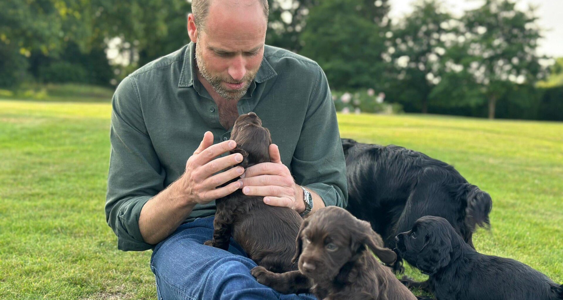 New photo for William's 43rd birthday