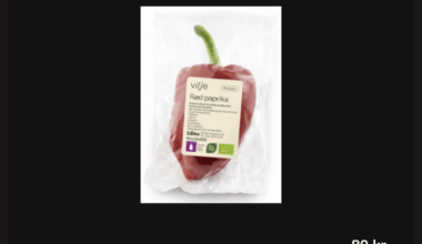 "It's one paprika, Michael. How much could it cost, 179 kr/kg?"