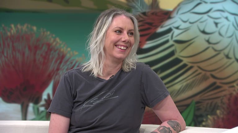 Alaina Luxmoore from New Zealand Herpes Foundation.